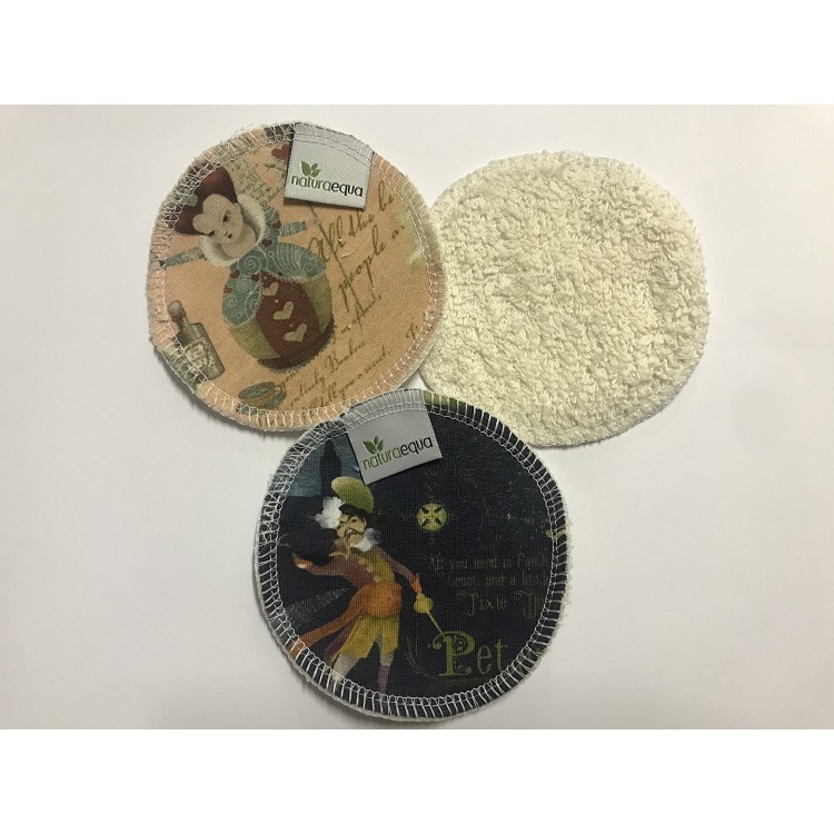 Organic cotton make-up remover pads (3 pieces)