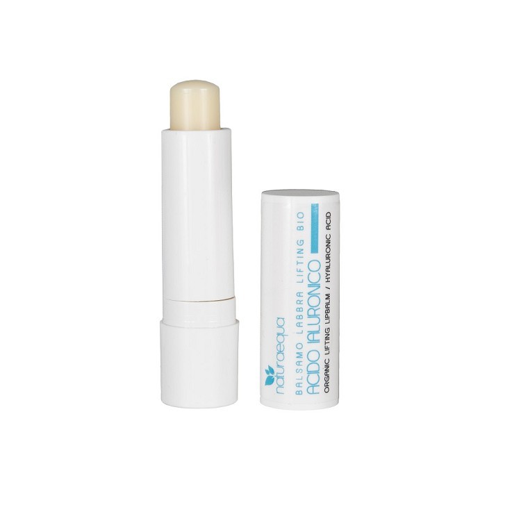 Organic lipstick lifting with hyaluronic acid