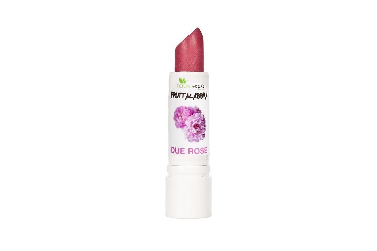 Colored lipstick two roses