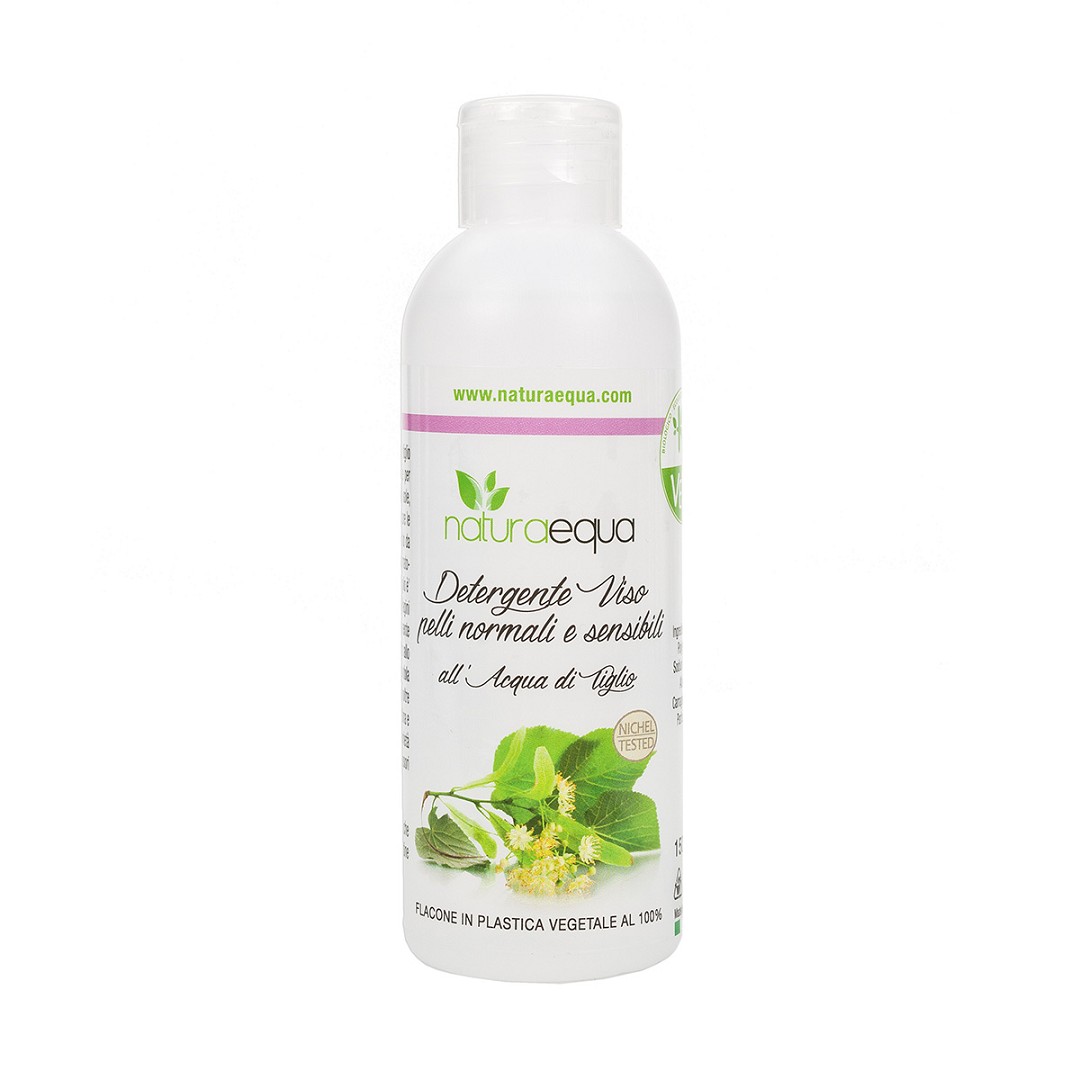 Facial cleanser with water of linden – for normal and sensitive skin